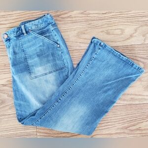 Lane Bryant Stone Wash Denim Jeans 24